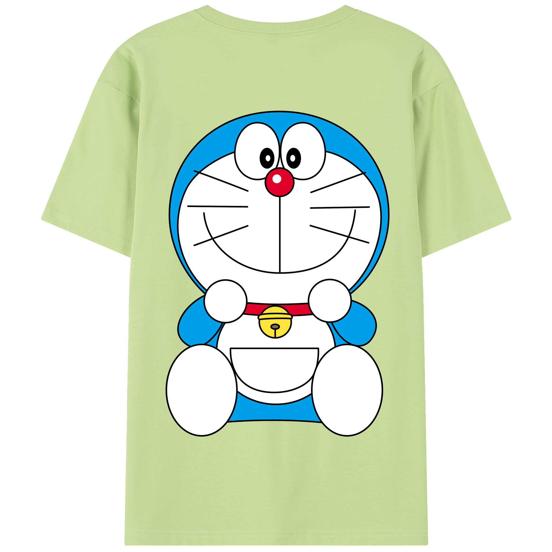 （画像用） ドラえもん Doraemon 綿100％半袖Tシャツ（背面プリント）
